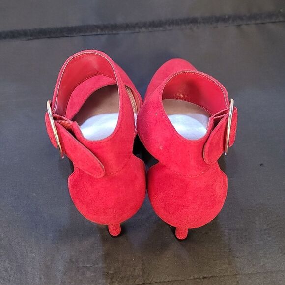 BRAND NEW IMPO ANKLE STRAP CLOSED TOE ROUND-TOE PUMP - Picture 5 of 16